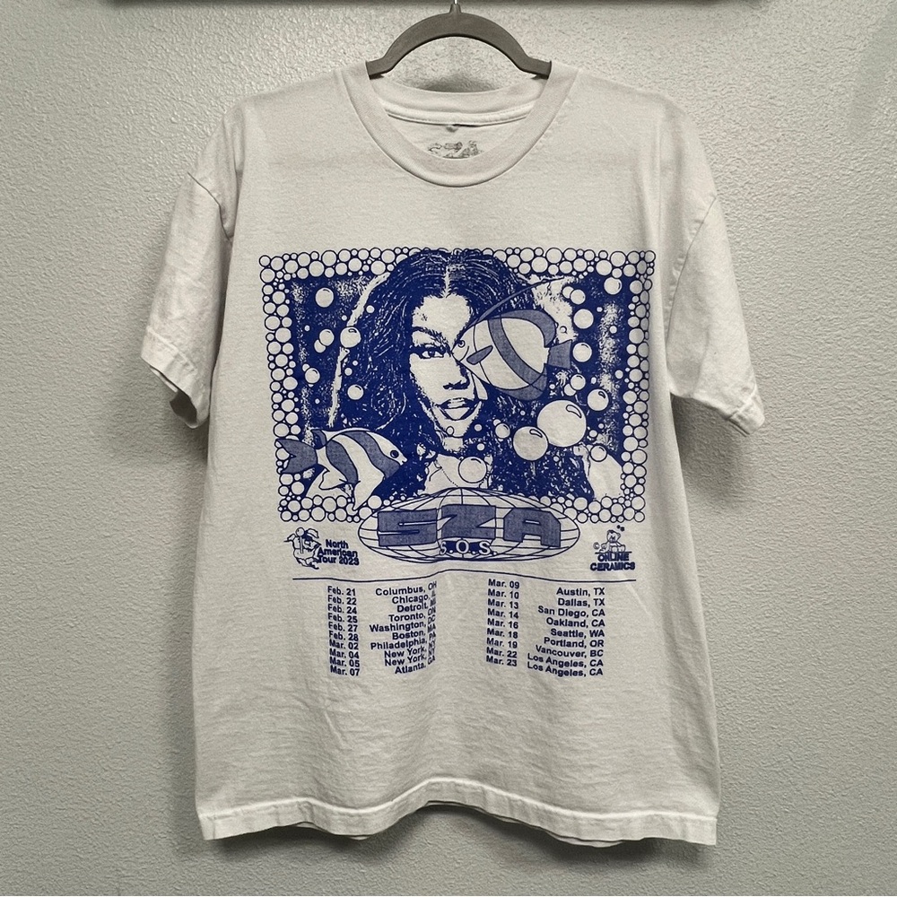 SZA SOS TOUR 2023 SHIRT